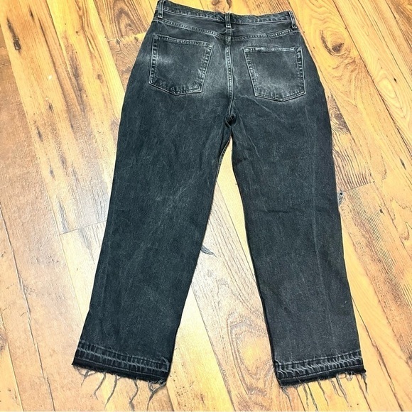 We The Free People Lita Denim Distressed Black Jeans Size 29 Z - Picture 6 of 7